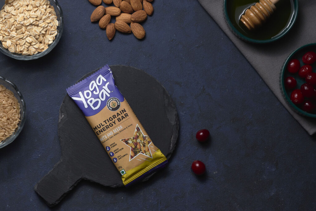 protein bar photography