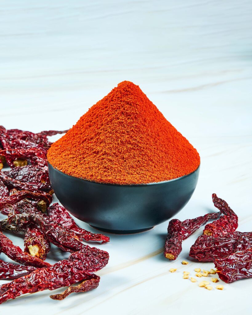 masala food styling in chennai spice powders shoot for package
